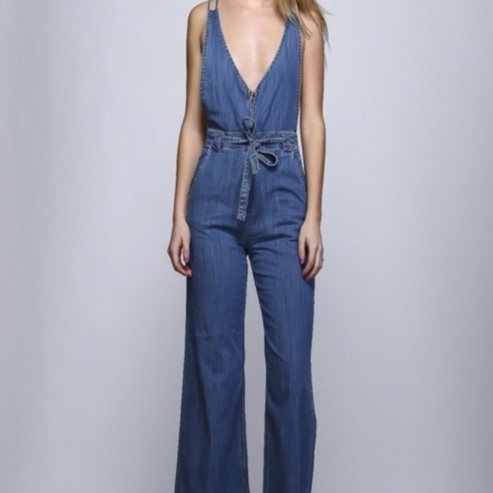 Denim jumpsuit!