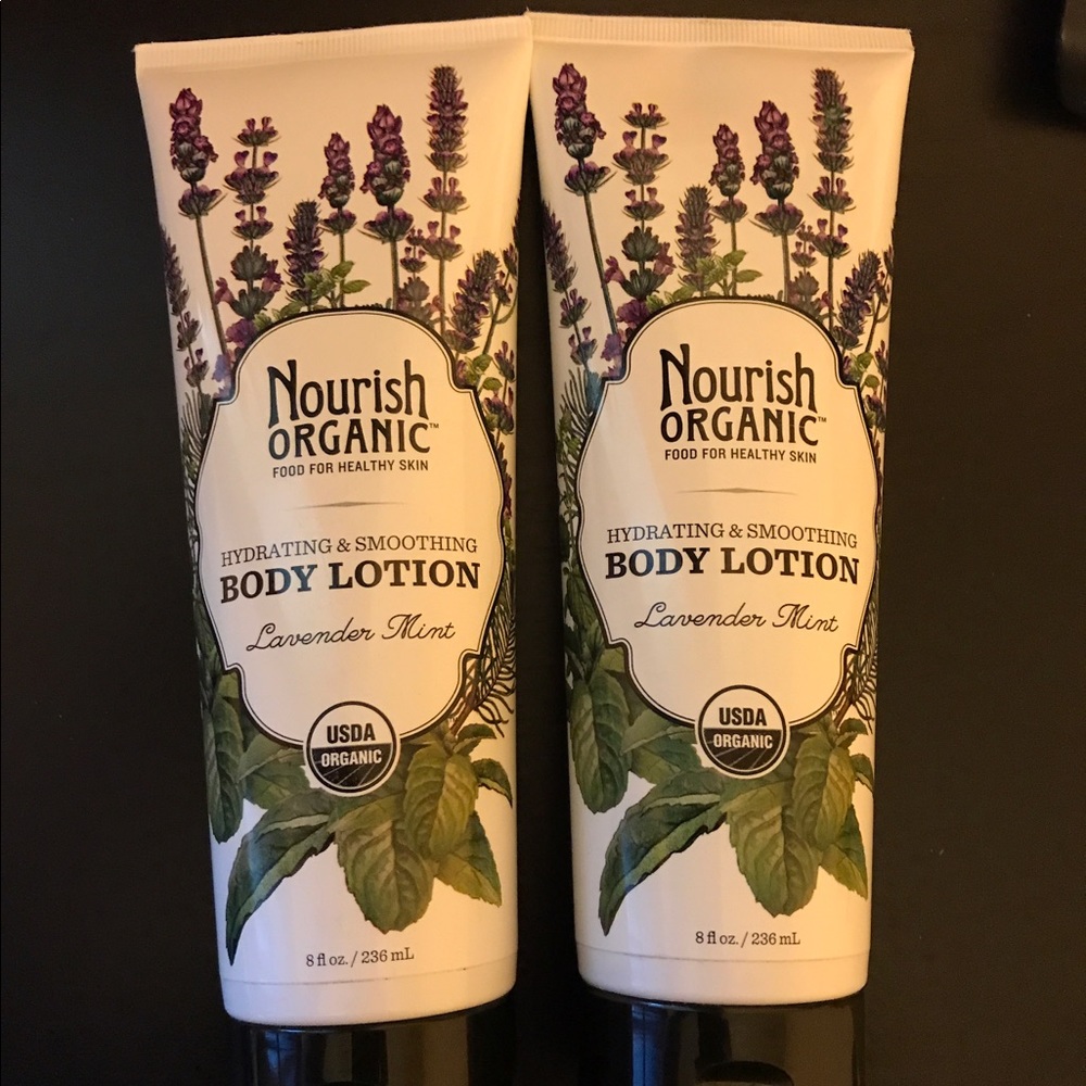 2 bottles of Lavender Mint body lotion NWT