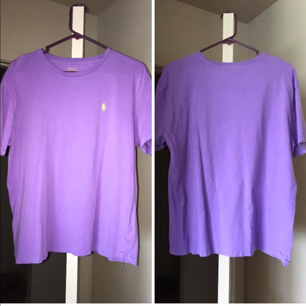 PURPLE POLO SZ MEDIUM