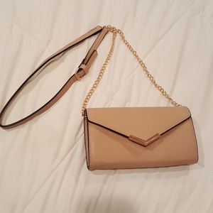 Tan and Gold Bag