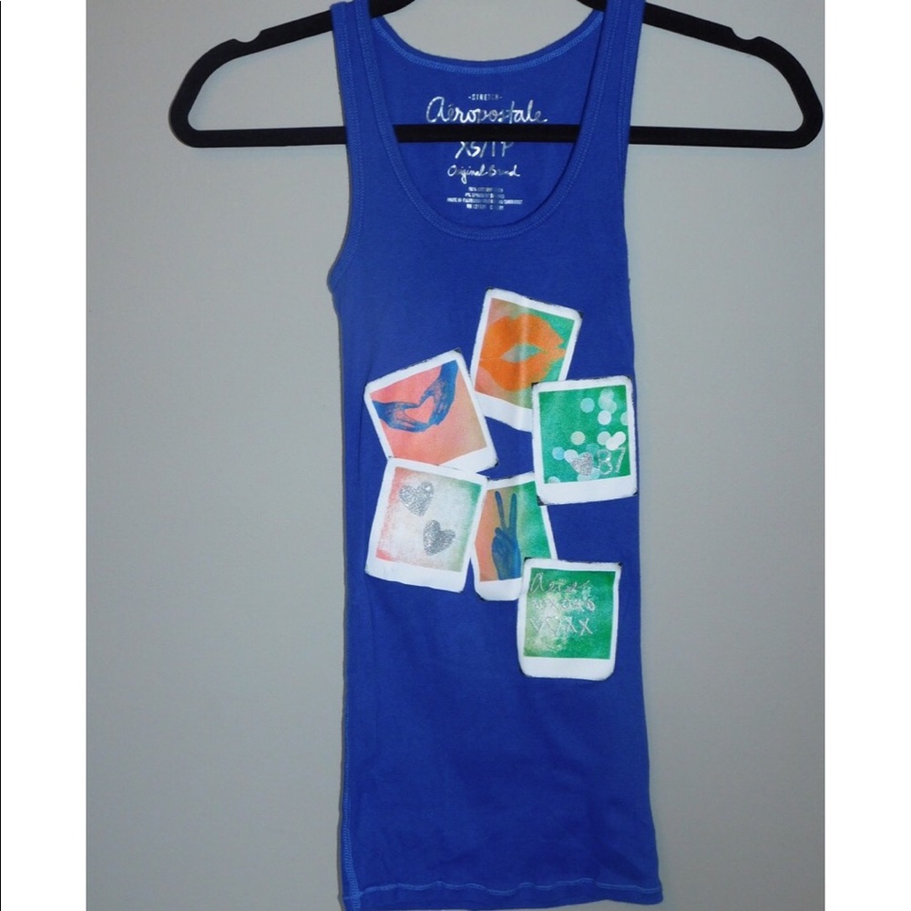 Aeropostale Blue Tank