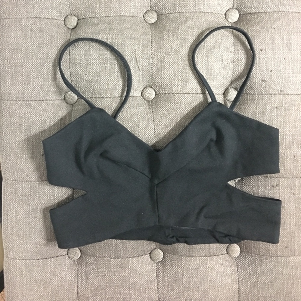 Black Crop Top