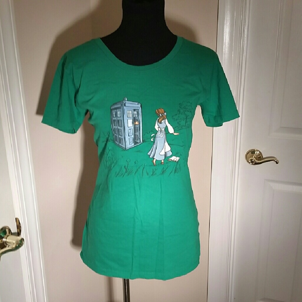 Three Dr. Who t-shirts.