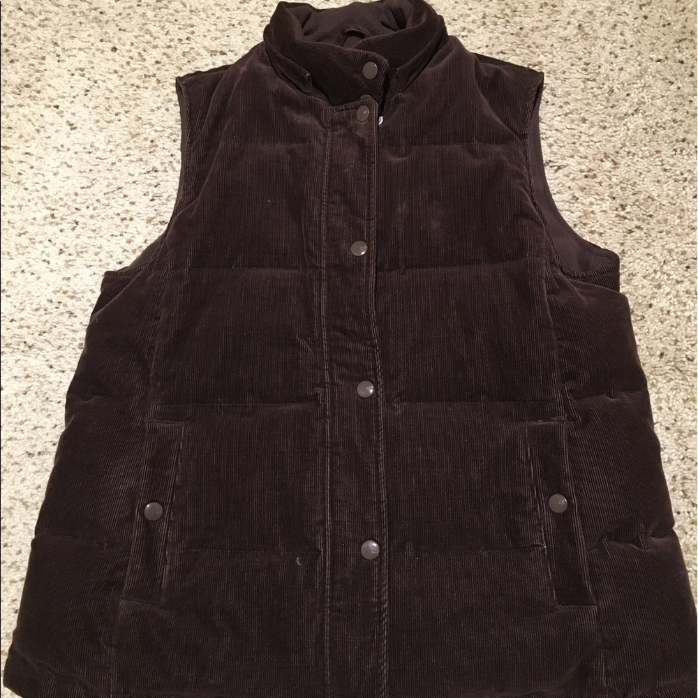 GAP corduroy down vest - name your price!