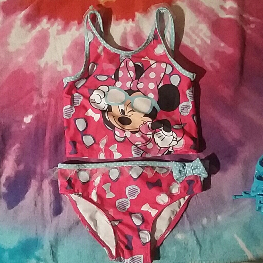 Minnie Mouse swimsuit size 6X