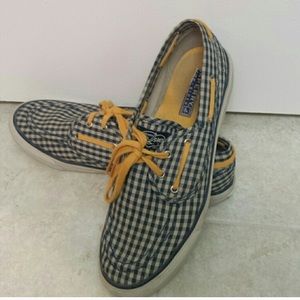 Gingham Sperrys