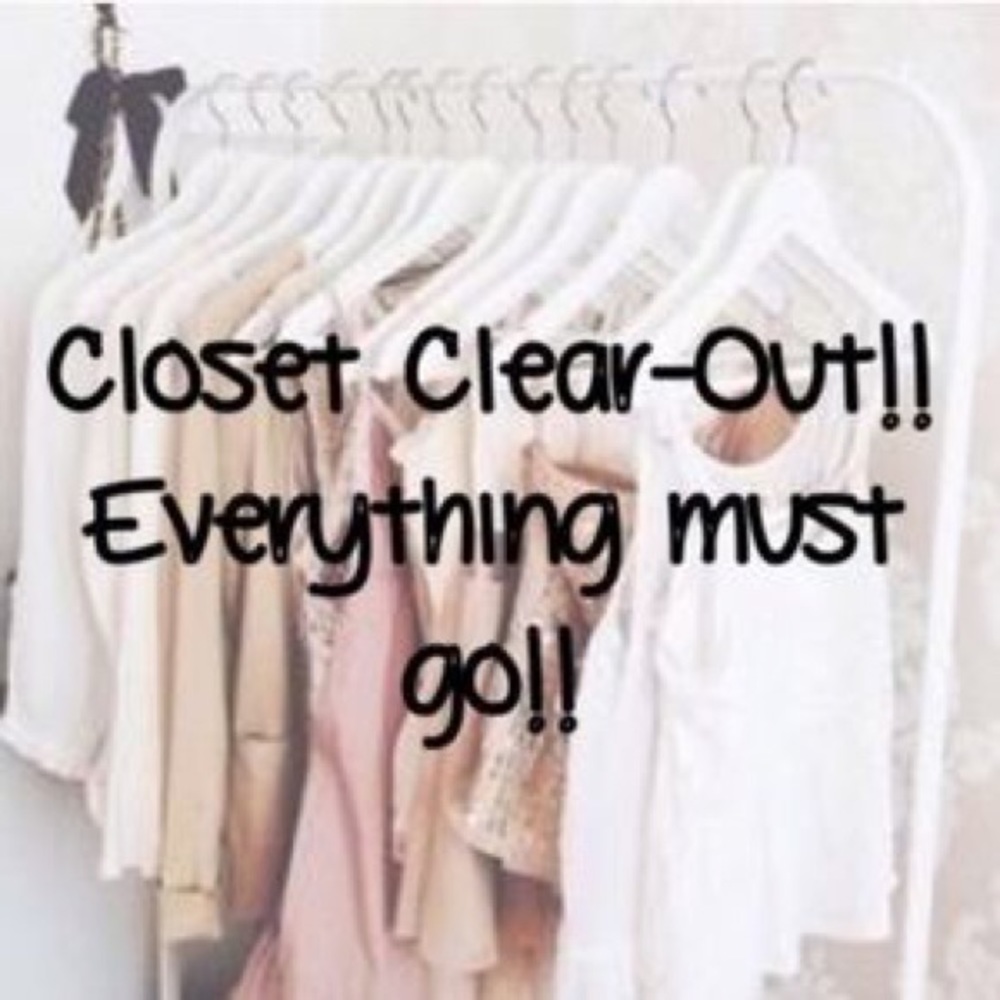 Everything must go