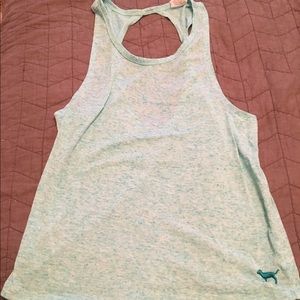 PINK open back tank top