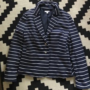 Nautical Stripe Charter Club Blazer