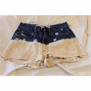 Ombré •DieselHigh Waisted Shorts - VERY DISTRESSED