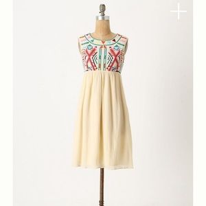 Anthropologie Contrasting Halves Dress [NWT]