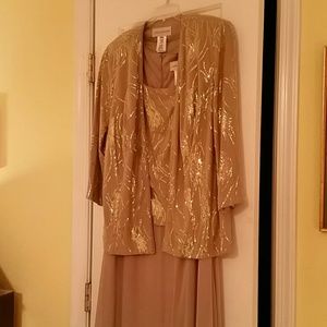 Beautiful full length Mother of Groom dress