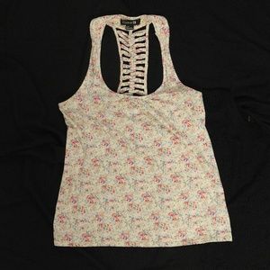 Floral Print Tank Top