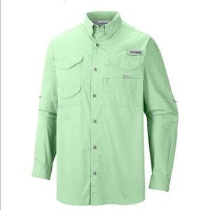Men's Columbia PFG long sleeve button up
