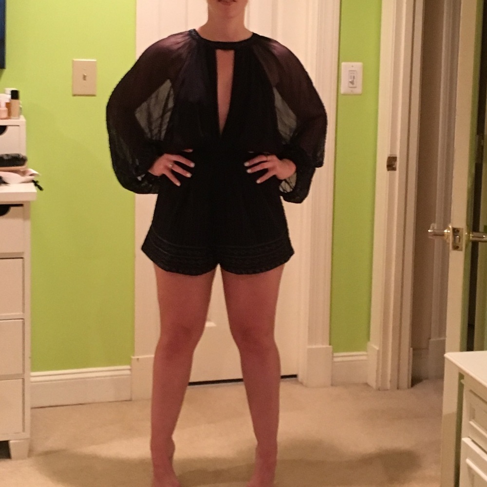 Black Free People Jumpsuit