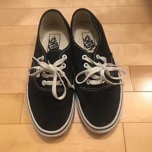 'Authentic' Black Vans