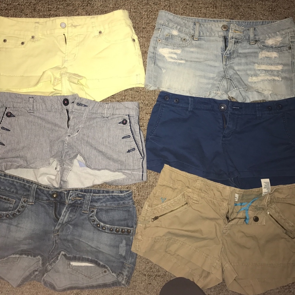 6 pair shorts Bundle