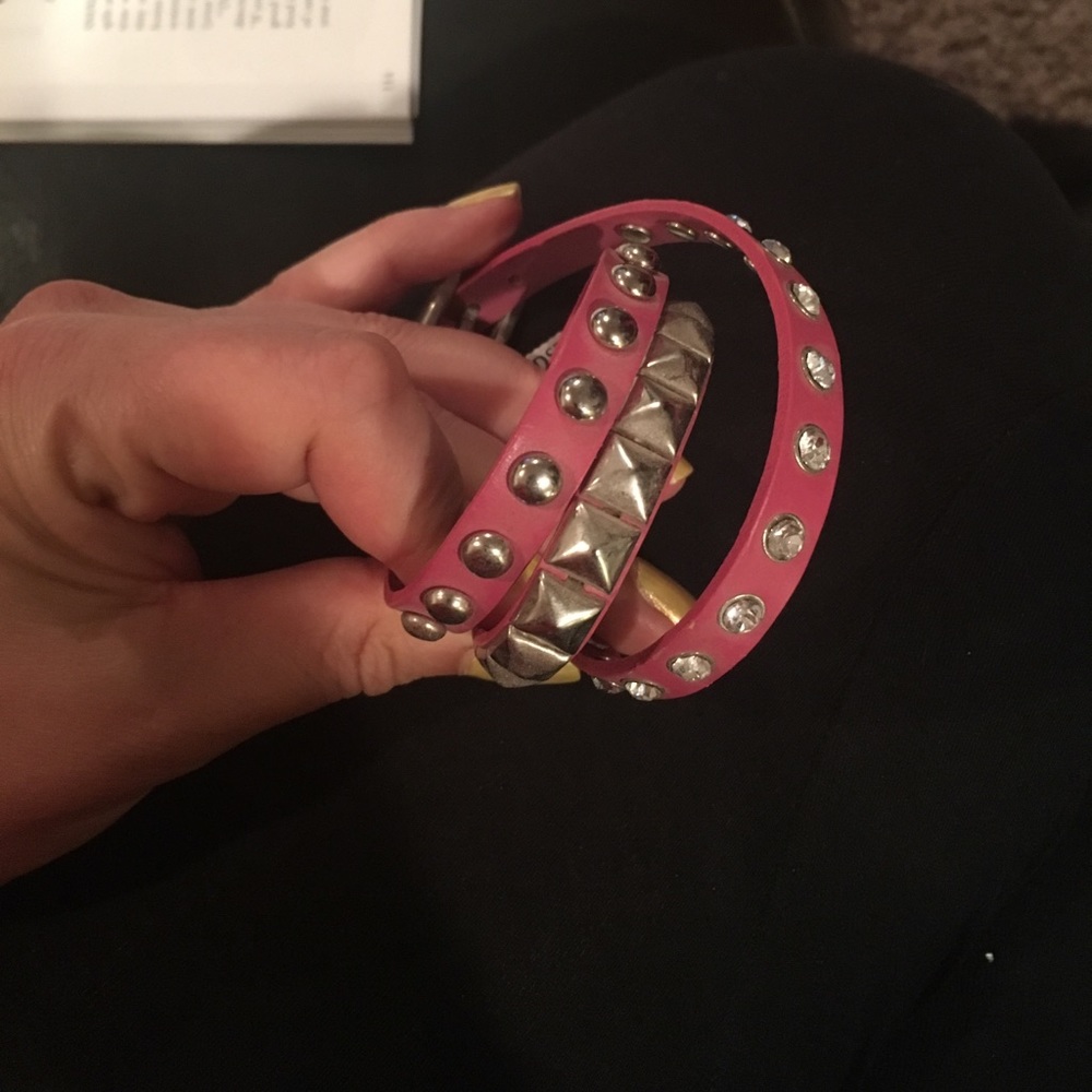 Pink nordstrom braclet