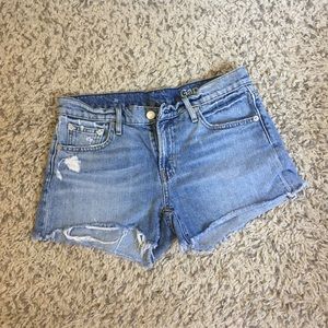GAP Mid-rise Boyfriend Jean Shorts