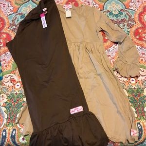 Ruffle girl pant outfit nwt