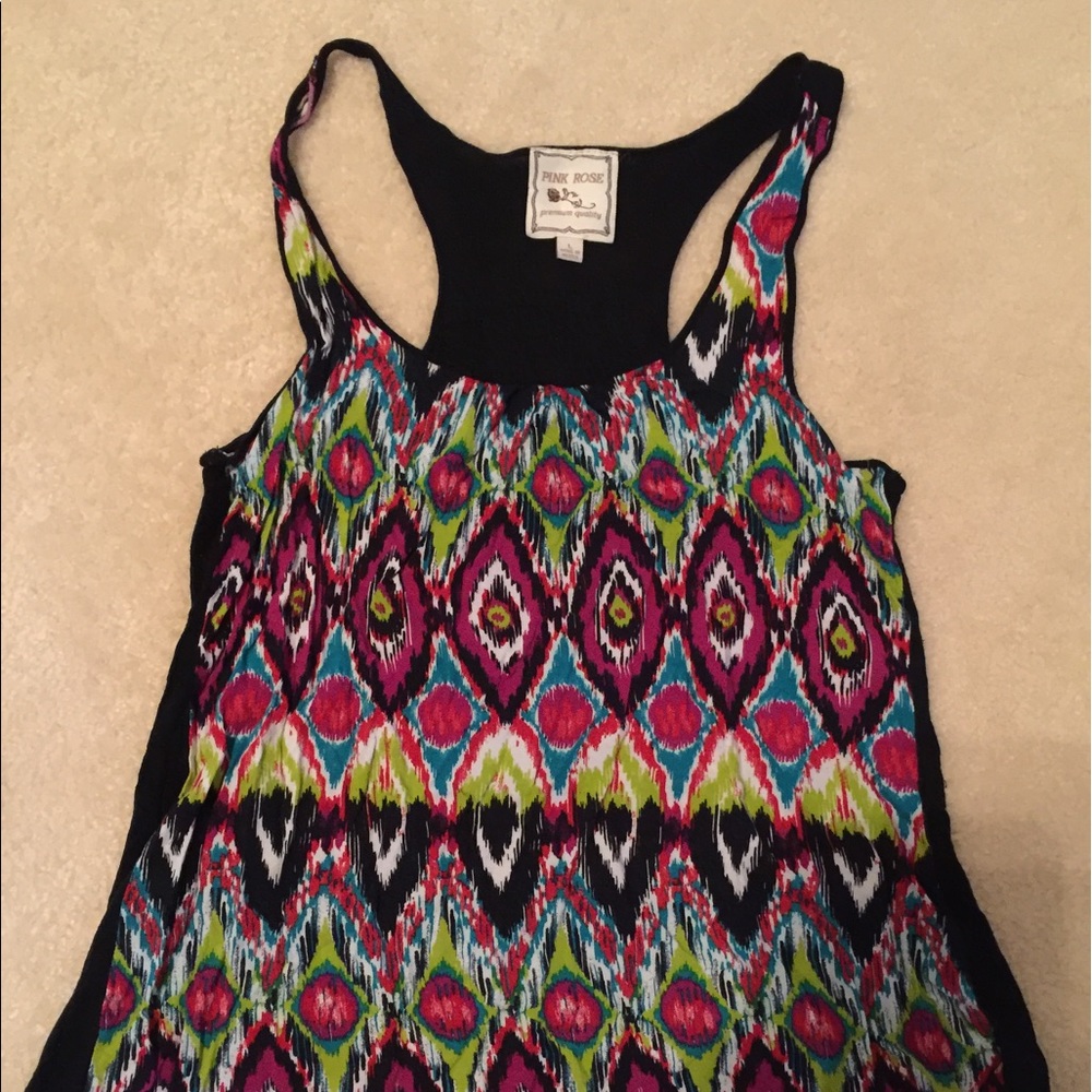 Multi color tank top