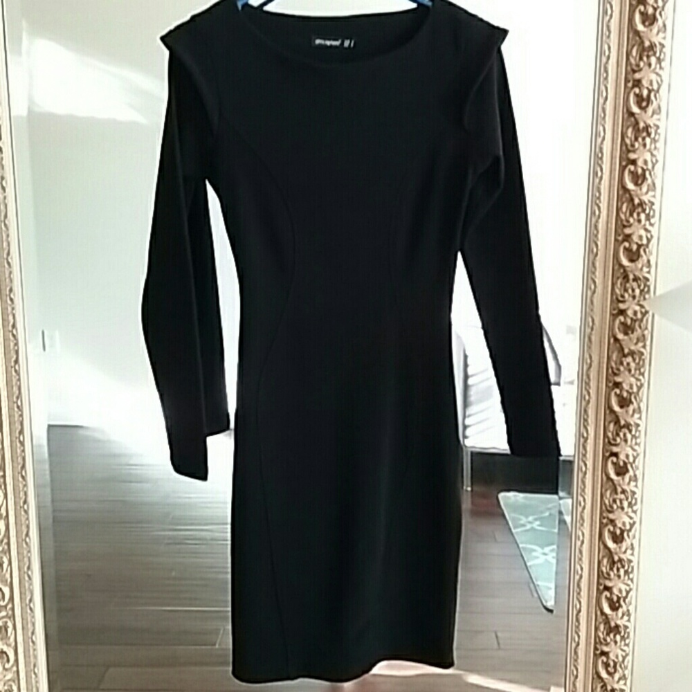 Atmosphere Black Midi Bodycon Dress