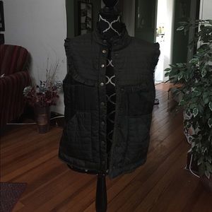 Fleece lined unique vest