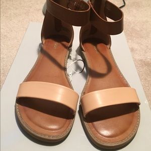 Tan sandals