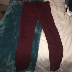 Red Flying Monkey Skinny Jeans