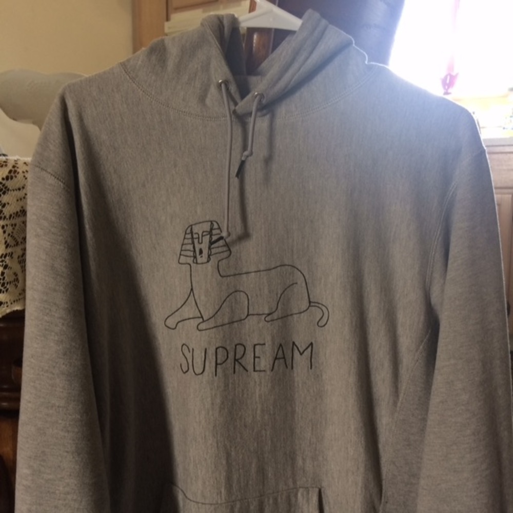 Supreme Sphinx Hoodie (grey)