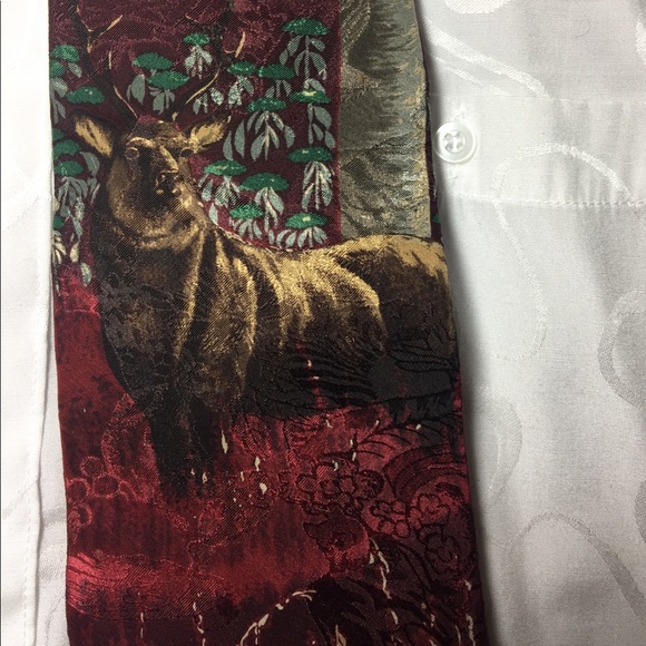 Wembley Endangered Species tie Oryx - Picture 1 of 4
