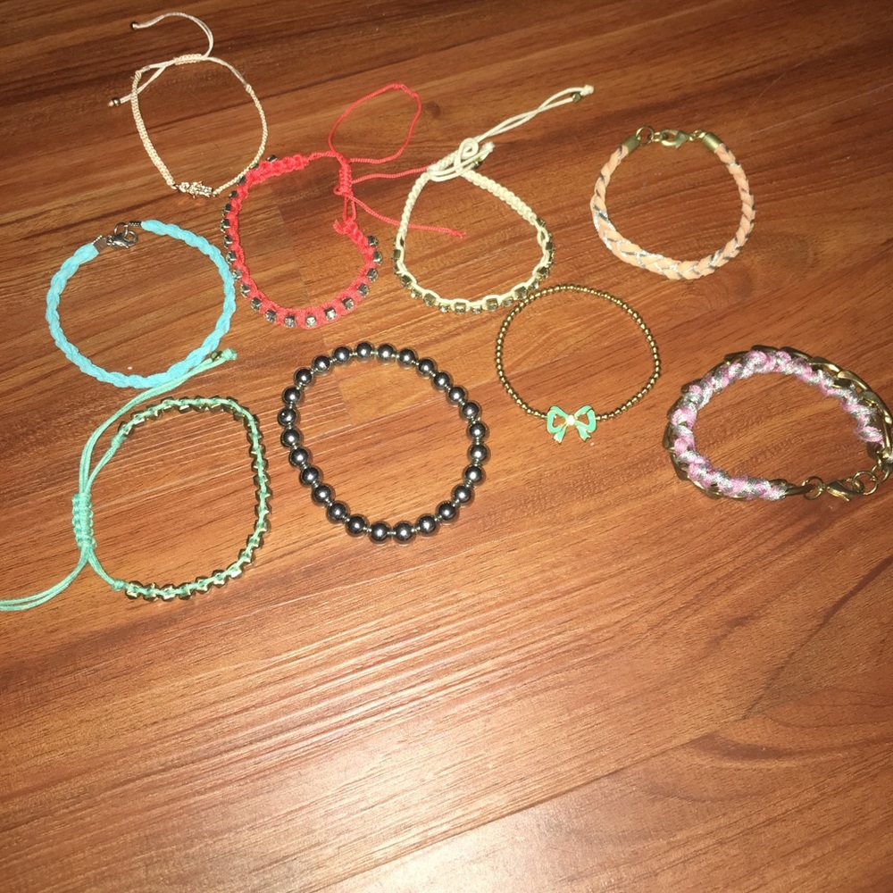 Bracelet Bundle! 9 bracelets!
