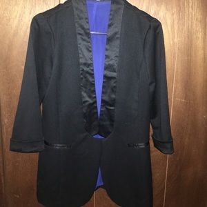Charlotte Russe tuxedo blazer