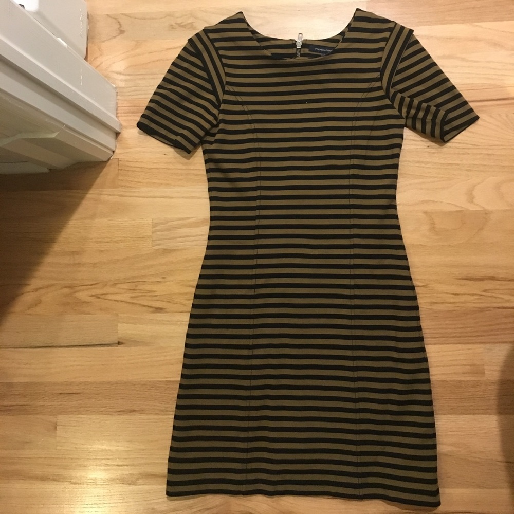 Striped bodycon French Connection dress