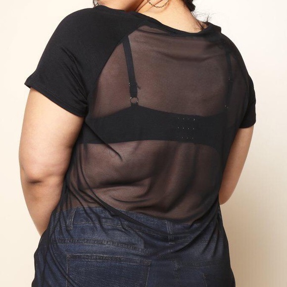 Mesh tee - Picture 2 of 2