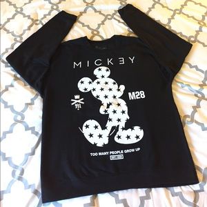 Black Mickey Sweatshirt