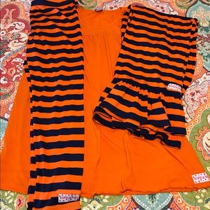 Ruffle girl leggings and pants outfit