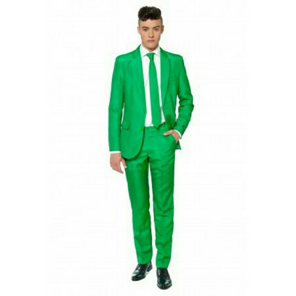 Men's xl green suit