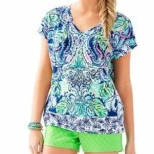 Hanging with fronds hartwell top