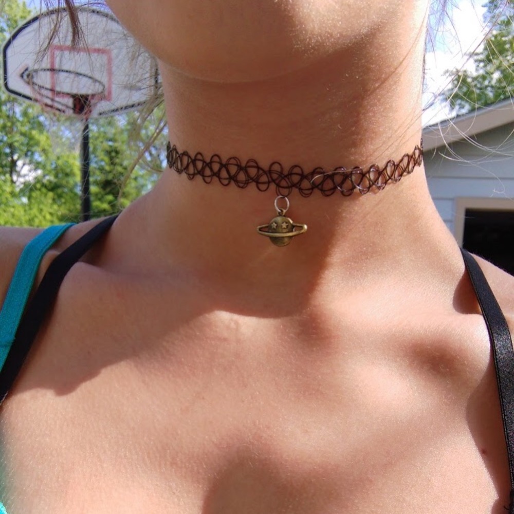 Stretch cord/ tattoo choker