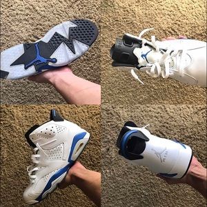 Air Jordan Sport Blue 6