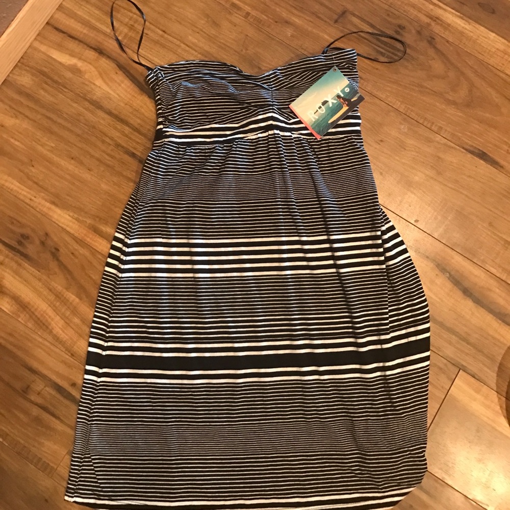 Roxy strapless sundress🐝🌻