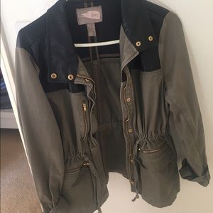Greenish/tan Utility Jacket