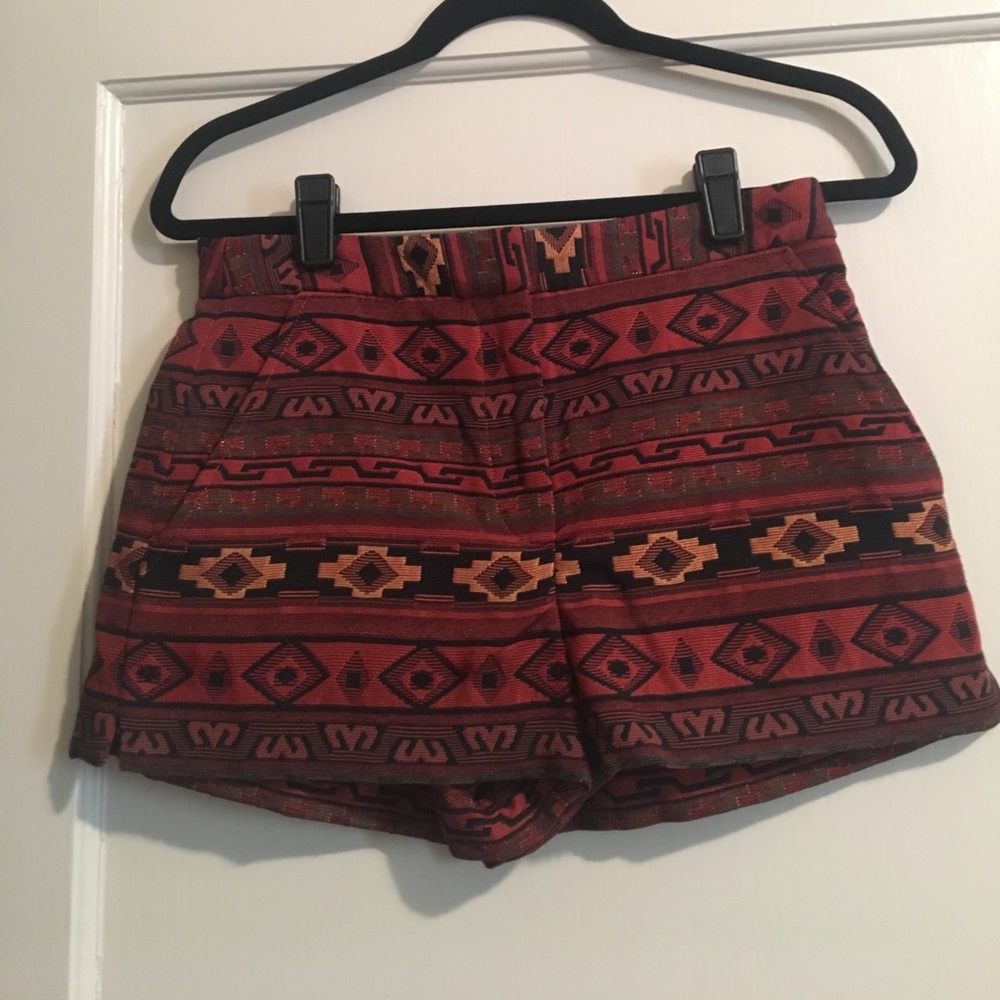 Tribal pattern shorts