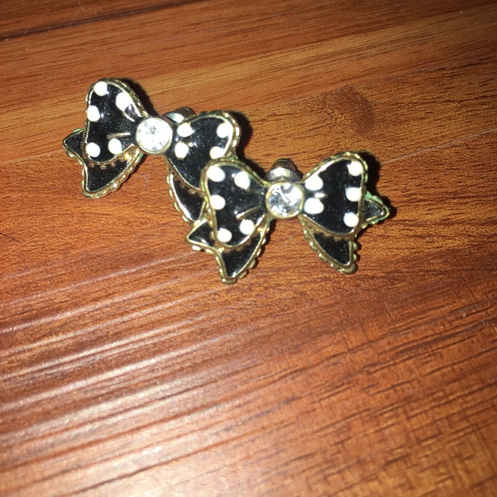 Betsey Johnson Bow Earrings