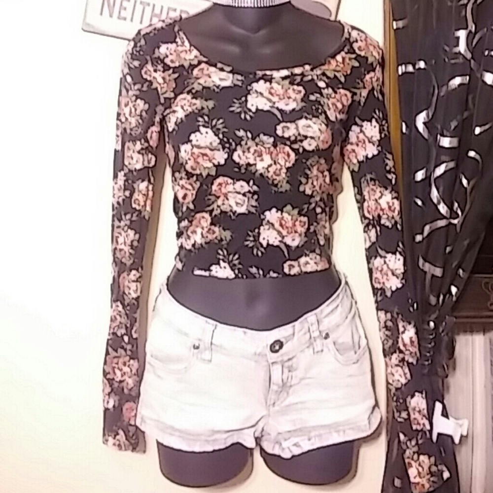 Floral Crop top