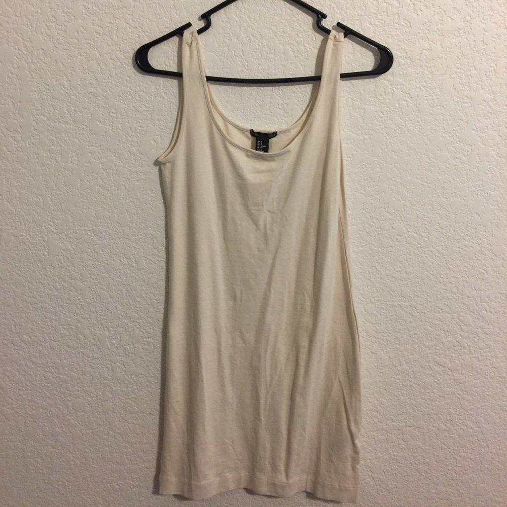 NWT off white H&M tank dress