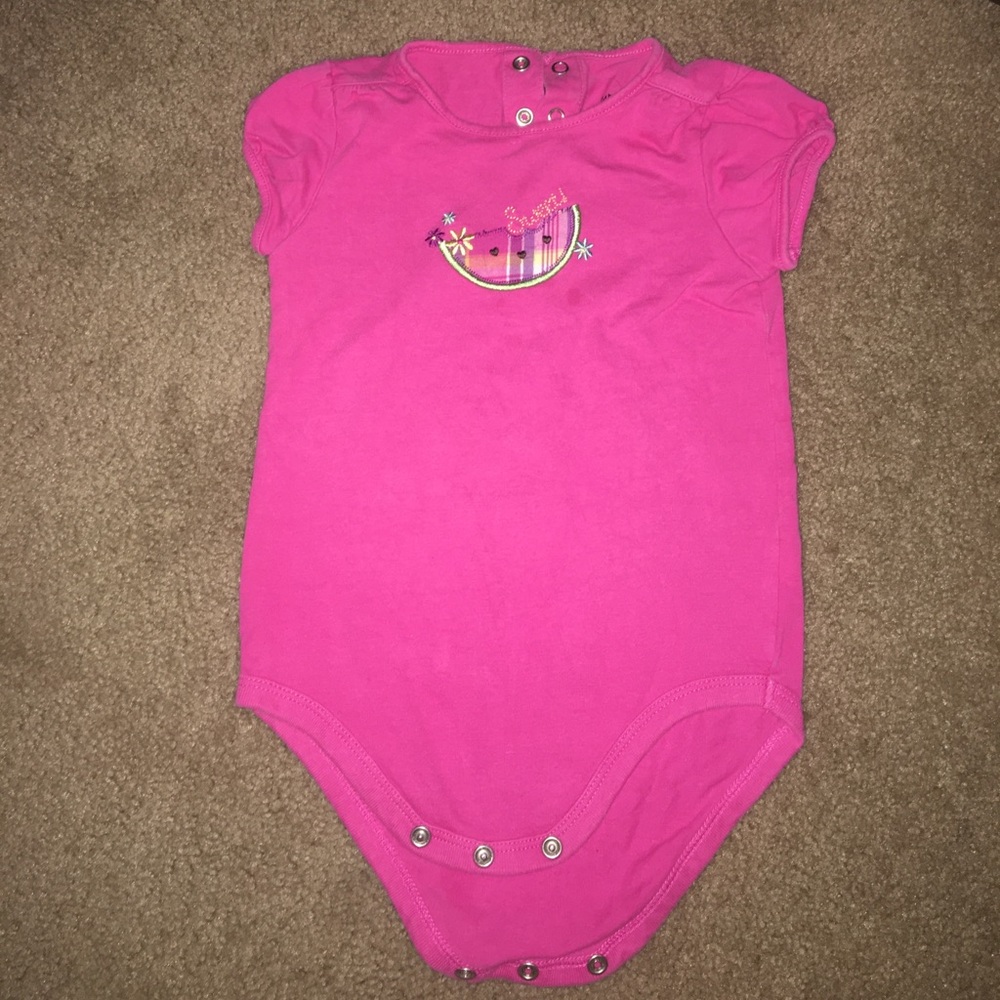 Pink onsie
