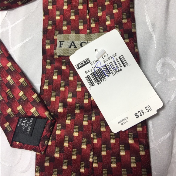 Facets NWT tie - Picture 2 of 4