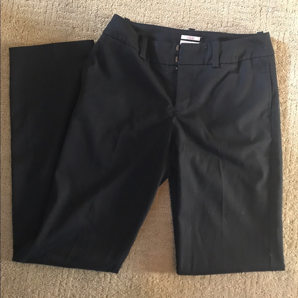 Black trouser pants